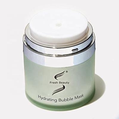 China Packing OEM Bubble Clay Facial Clear Organic Hydrating Mask for sale