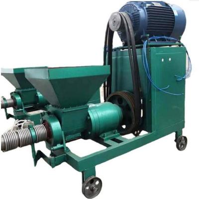 China Home Heating Factory Price Wood Sawdust Rice Husk Briquette Extruder Forming Charcoal Rod Stick Making Machine for sale