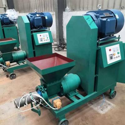 China Popular barbecue (BBQ) biomass used piston briquette making machine sawdust charcoal briquette maker price for sale