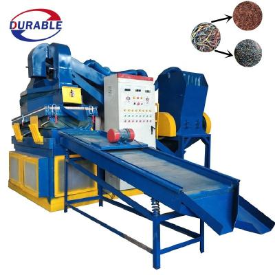 China Copper Recycling 2022 Automatic Scrap Copper Wire Granulator Machine Copper Wire Scrap Machine for sale