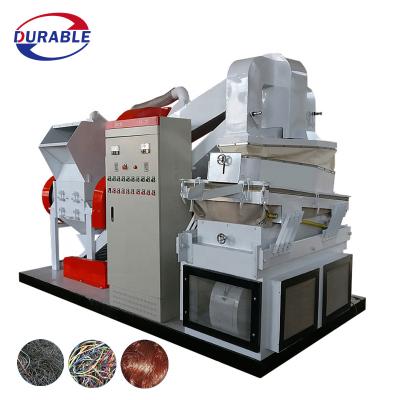 China Copper Dry Recycling No Pollution Scrap Copper Wire Granulator Recycling Separation Machine for sale