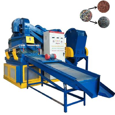 China Hot Sale Waste Cable Wires Copper Wire Copper Wire Granulator Recycling Machine for sale