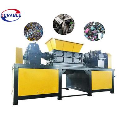 China Easy Operation Double Shaft Metal Bottle Shaft Shredder Machine Tire Crusher Film Plastic Wood Recycling Shredders Rubber Plastic Recycling Prices for sale