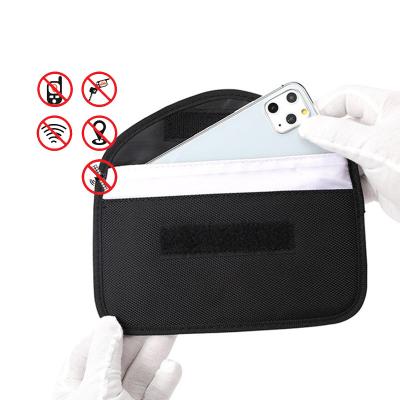 China Durable Faraday Bag For Main FOB Signal Faraday Cage Protector Car RFID Cell Phone Blocking Anti-theft Pouch Case Anti-nicking Blocker for sale