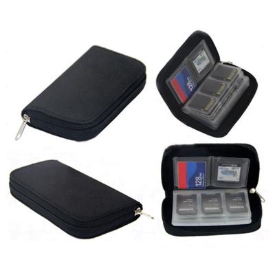 China NATIONAL Newcomers Portable Memory Card Storage Bag Pocket Case Pouch Carry Holder For SIM SD CF Card Bag for sale