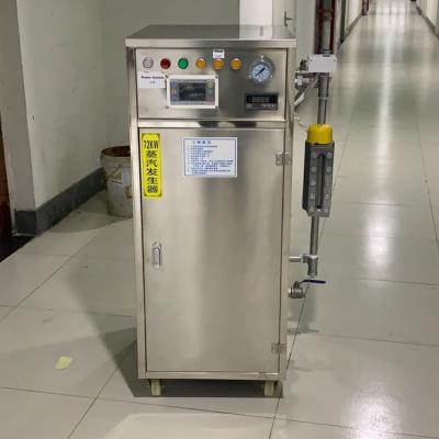 China VERTICAL household boiler steam output 36kw 50kw 72kw 144kw portable electric power fast steam generator for mobile car wash for sale