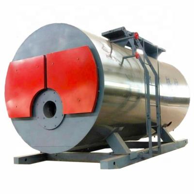 China Factory Price Gas Oil Fired Horizontal Direct Supply Three Pass Corrugated Furnace Steam Boiler for sale