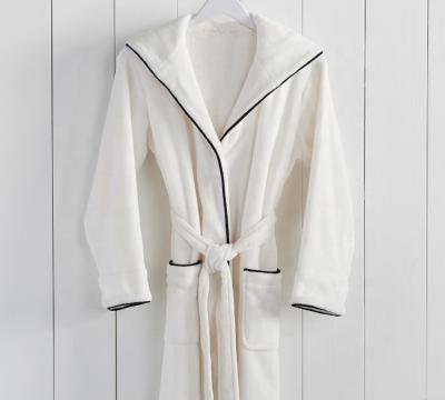 China New arrival 100% polyester light weight QUICK DRY kimono hotel white bathrobe for sale