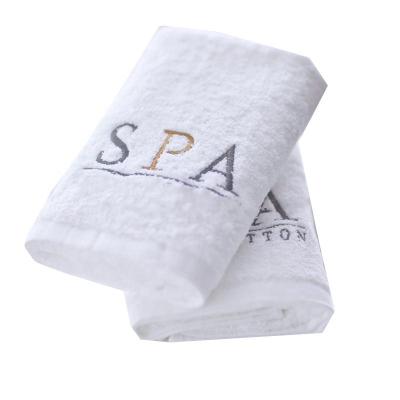 China Customization 100% Egyptian Cotton Compressed Luxurious Spa Facial Towel for sale