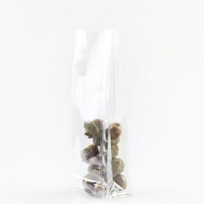 China White Transparent Square Moisture Proof Bottom Stand Pouches Air Tight Food Packaging for sale