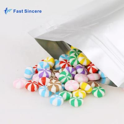 China Moisture Proof Resealable Back Up Composite Aluminum Foil Packaging Bags for sale