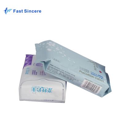 China Custom Printed Sealable Printed Disposable Sanitary Napkin Bags Moisture Proof for sale