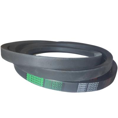 China S.M. HI HK 2HB 3HC 5V/3L 8V/6L 32*3475 agricultural machinery v belt for sale