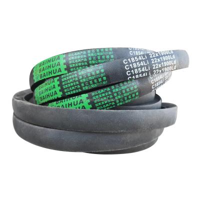 China baihua V BELT for various industrial agricultural machinery 22*1900 for sale