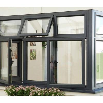 China Thermal break aluminium casement windows/tilt turn windows zu verkaufen