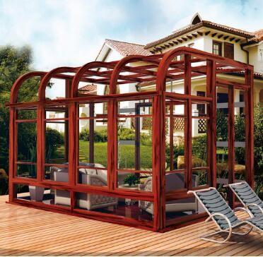 China aluminum extrusion sunroom/greenhouse frame profiles for sale