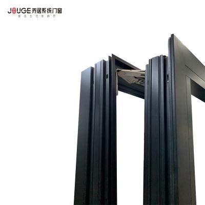 China XZ75 thermal break narrow frame system aluminum windows for sale