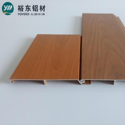 China Wood transfer Aluminium cladding profiles for decoration and outdoor wall panel zu verkaufen