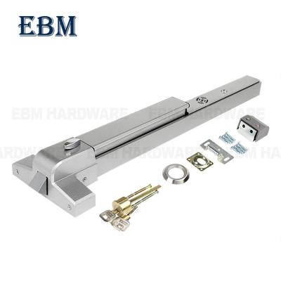 China High Quality Iron Painting/Set of SUS 304 Exit Device Panic Bar Lock Promotion Push Panic Bar Lock with Handles Door for Fire Door Lock for sale