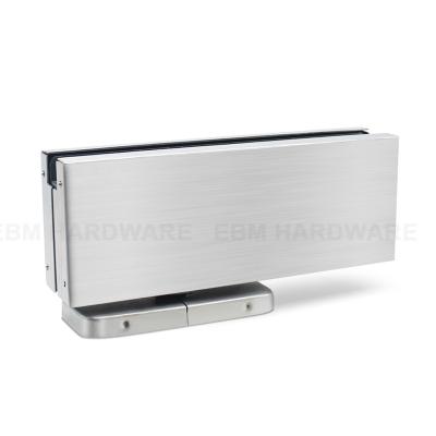 China Modern Glass Door Fix Fitting Hydraulic Glass Door Closer Hinge Floor Hole Hidden Floor No-digging Spring for sale