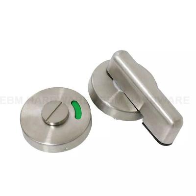 China Modern Universal Lock Hardware SUS 304 Toilet Divider Door Locks Zinc Alloy Toilet Partition Parts for sale