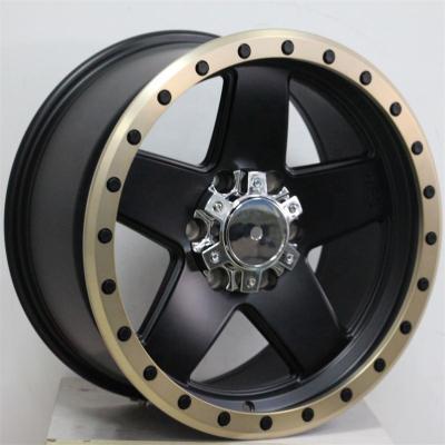 China New Style Off-Road Wheels Aluminum Rims China 18X9.0 17x9.0 R18 17 Inch 5/6*114.3~139.7 Hot Selling Car Alloy Wheels for sale