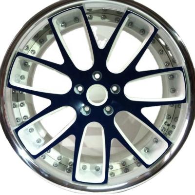 China Luxury Racing Flow Forming Wheel Rims 5*112 / 5*114.3 5*120 Forged Race Car Alloy Wheels for sale