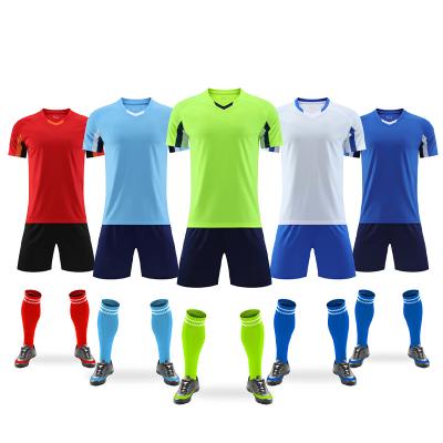 China Sets Custom Soccer Jersey Set Football Uniform High Quality Sports Jerseys For Sale for sale