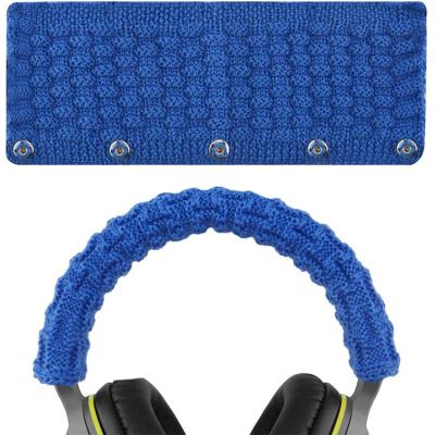 China Headband Promotion Replacement Pure Wool Knitted Headband Cushion Cover For All Earphone for sale