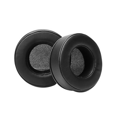 China 105 110mm Universal Round Earphone 70mm 75mm 80mm 85mm 90mm 95mm 100mm Thicken Leather Earmuffs Earcups Sponge Memory Foam Ear Pads for sale