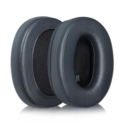 China Earphone New Arrival Protein Leather Replacement Ear Pads Cushion Cover For ATH-SR9 ATH SR9 SR 9 DSR9BT Earphone Headset for sale