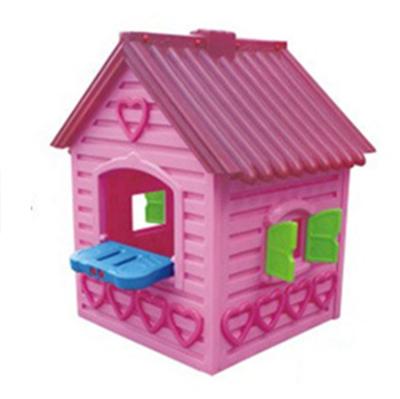 China Kindergarten Easy Indoor Plastic Girl's Assembly Game Eco-Friendly House For Children for sale