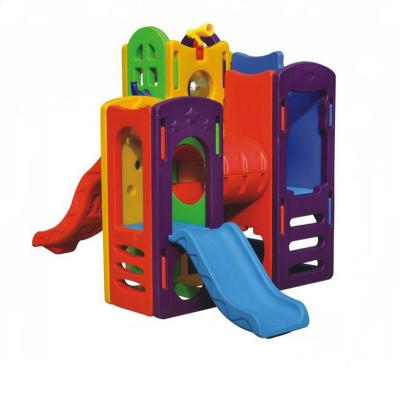 China HDPE Plastic Kids Fun Pay Small Set With Slide And Tunnel Combination for sale