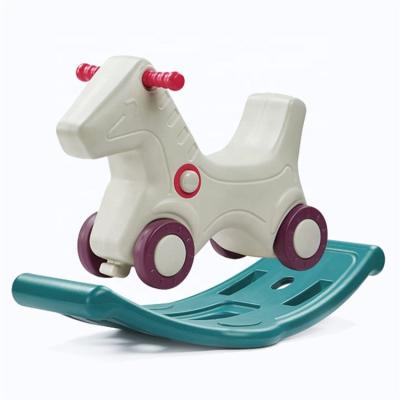 China Easy Assembly Factory Directly Supply Eco-friendly Baby Riding Toy Preschool High Quality Indoor Rocking Horse Toys For Kids for sale