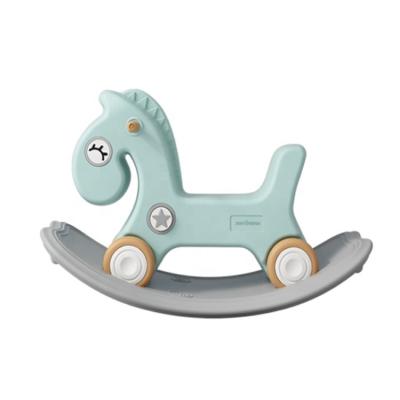 China Easy Riding Multifunctional High Quality Plastic Toys Baby Assembly Walker Indoor Children Ride Kindergarten Toy Kids Favorite Rocking Horses for sale