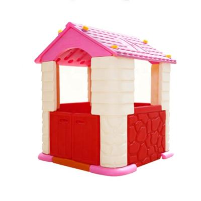 China Newest design viable factory price indoor and outdoor garden playhouse kids playhouses plastic kids play house for sale