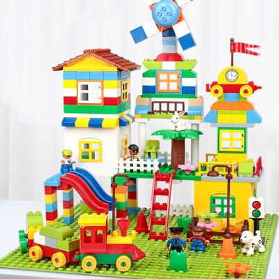 China 2021 Building Toy New Attractive Wholesale Creative Small Windmill Designed Blocks Toys Children DIY Colorful Happy Building Blocks Toys for sale