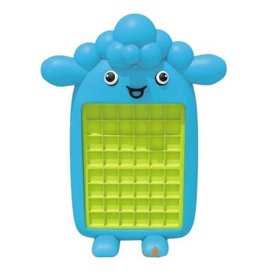 China Cheap Plastic Furniture Plastic Funny Kids Kindergarten Sheep Rack Hanger Kids Mug Cup Hanger Rack for sale