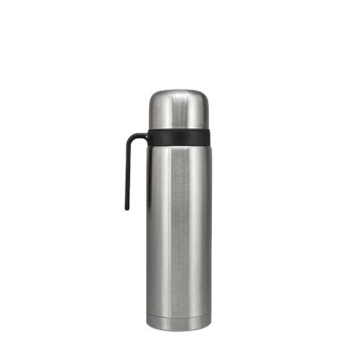 China 1000ML Stainless Steel Straw Viable Insulated Drinking Water Bottle for sale