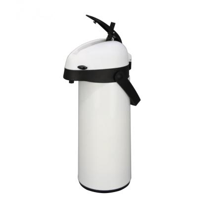 China PORTABLE Thermos 1.9L PP Liner Water Coffee Airpot Double Walled Glass Termos for sale