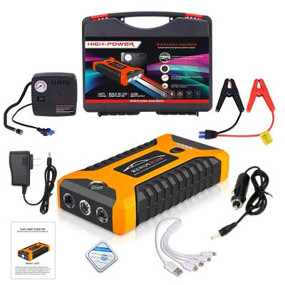 China Portable Car Battery Jump Starter Car Emergency Kit Vehicles Power Bank Jump Starter Super Jump Starter for sale