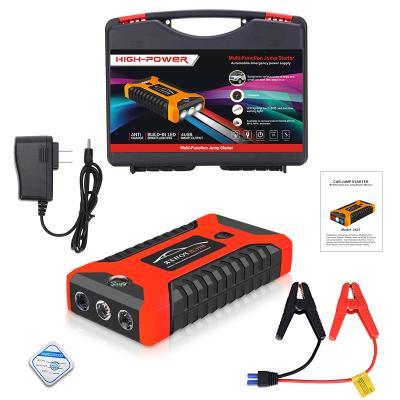 China 2022 New Vehicles Emergency Tool Jump Starter Portable Car Jumper Powerbank Car Battery Jump Starter for sale