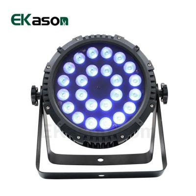 China Disco stage lights Canton outdoor disco rgbw ip65 waterproof dmx led par lighting to wedding uplight for sale