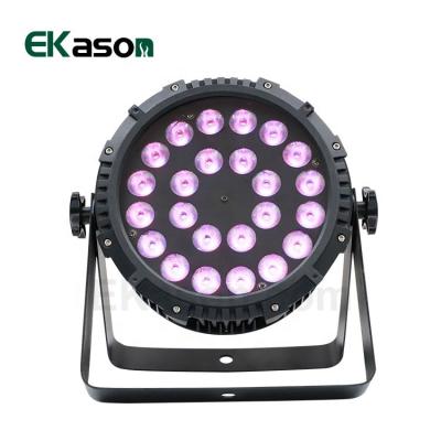 China Guangzhou Top Waterproof Theme Park Stage Lighting DMX Led Par Light 12w*24pcs RGBW 4 in 1 Led For Disco Concert for sale