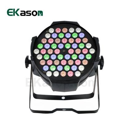 China Wholesales disco led stage lighting 60*3w rgbw 4in1 dmx strobe wash led par lights for sale