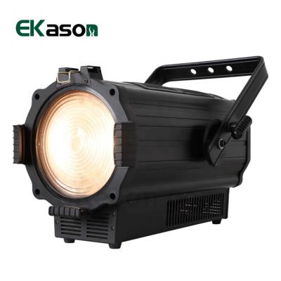 China Theater TV Studio Zoom 15-50 Degree Led Studio TV Show Wash Spot Light 200w COB Led Fresnel Light In Theater for sale