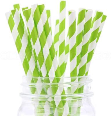 China Recycled Materials Custom Paper Straws Colorful Disposable Biodegradable Paper Drinking Straw for sale