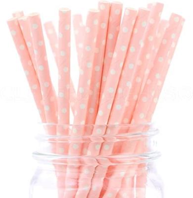 China Eco - Friendly Customized Recycled Old Logo Materials Hot Selling Colorful Paper Straws for sale