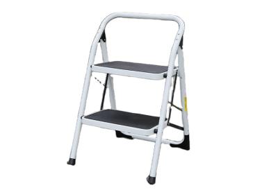 China Folding Ladders Grade Cheap 5 Step Stools Household Metal Folding Steel Step Ladders For Lidl for sale