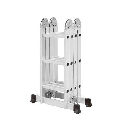 China Folding Ladders China Factory Multi Fold Aluminum Step Ladder 5 Meter Ladder Telescopic Folding Ladder for sale